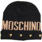 Chapeaux de créateur Moschino noirs en laine à clous Tailles uniques pour femme 