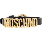 Bracelets de créateur Moschino noirs 