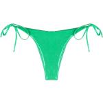 Bas de bikini de créateur Moschino vert sapin métalliques Taille XS pour femme en promo 