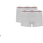 Boxers de créateur Moschino gris en coton Taille M look fashion pour homme 