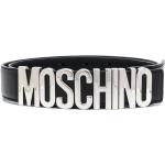Moschino ceinture à boucle logo - Noir