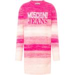 Robes en laine de créateur Moschino roses à manches longues à col rond Taille XS pour femme 