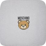 Couvertures Moschino grises à motif ours lavable en machine pour enfant 