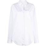 Chemises de créateur Moschino blancs cassés à manches longues à manches longues Taille XS pour femme 
