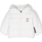 Vestes d'hiver Moschino blanches de créateur Taille 9 ans pour fille de la boutique en ligne Miinto.fr avec livraison gratuite 