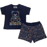 Pyjamas Moschino bleus de créateur Taille 9 ans look fashion pour garçon de la boutique en ligne Miinto.fr avec livraison gratuite 