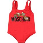 Maillots une pièce Moschino rouges à logo à motif ours de créateur Taille 9 ans pour fille de la boutique en ligne Miinto.fr avec livraison gratuite 