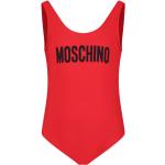 Maillots une pièce Moschino rouges de créateur Taille 10 ans pour fille de la boutique en ligne Miinto.fr avec livraison gratuite 