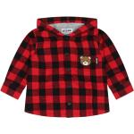 Chemises Moschino rouges à carreaux en coton à carreaux de créateur Taille 9 ans pour fille de la boutique en ligne Miinto.fr avec livraison gratuite 