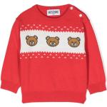 Sweatshirts Moschino rouges en laine de créateur Taille 9 ans pour fille de la boutique en ligne Miinto.fr avec livraison gratuite 