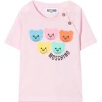 T-shirts Moschino roses de créateur Taille 6 ans look fashion pour fille de la boutique en ligne Miinto.fr avec livraison gratuite 