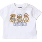 T-shirts Moschino blancs de créateur Taille 6 ans classiques pour fille de la boutique en ligne Miinto.fr avec livraison gratuite 