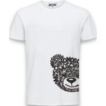 T-shirts Moschino blancs à motif ours de créateur Taille 10 ans pour fille de la boutique en ligne Miinto.fr 