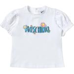 T-shirts Moschino blancs en coton de créateur Taille 9 ans pour fille de la boutique en ligne Miinto.fr avec livraison gratuite 