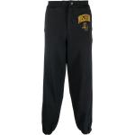 Pantalons droits de créateur Moschino noirs en jersey Taille 3 XL W46 pour homme en promo 