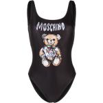 Maillots de bain de créateur Moschino noirs à motif ours Taille XXL pour femme 