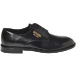 Chaussures montantes de créateur Moschino noires Pointure 41 look business pour homme 