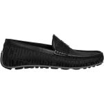 Chaussures casual de créateur Moschino noires à logo en textile Pointure 41 look casual pour homme 