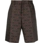 Shorts de créateur Moschino marron chocolat en viscose Taille 3 XL classiques pour homme en promo 