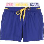 Shorts de bain de créateur Moschino bleu électrique Taille XL pour homme en promo 