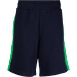 Shorts de running de créateur Moschino bleu marine à rayures Taille 3 XL pour homme en promo 