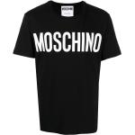 T-shirts à imprimés de créateur Moschino noirs à manches courtes à col rond Taille XXL pour homme 