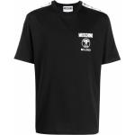 T-shirts à imprimés de créateur Moschino noirs bio éco-responsable à manches courtes à col rond Taille 3 XL pour homme 