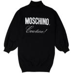Robes à manches longues Moschino Moschino Teen noires en coton à strass de créateur Taille 10 ans pour fille de la boutique en ligne Yoox.com avec livraison gratuite 