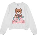 Sweatshirts Moschino Moschino Teen blancs en coton de créateur Taille 12 ans pour fille en promo de la boutique en ligne Yoox.com avec livraison gratuite 