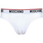 Slips de créateur Moschino Moschino Underwear blancs Taille S look fashion pour homme 