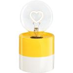 moses. Smile Lampe décorative LED avec cœur Lampe de table à piles avec lumière LED Éclairage décoratif pour toute la maison, les mariages ou les fêtes