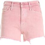 Mother - Shorts > Short Shorts - Pink -