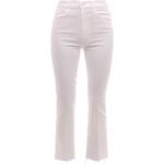 Mother - Trousers > Cropped Trousers - White -