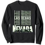 Motif paysage urbain emblématique de Las Vegas Nevada Sweatshirt