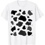 T-shirts à imprimés blancs à motif vaches Taille S classiques pour homme 