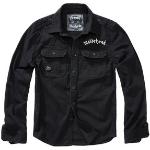 Chemises vintage noires en coton Motörhead Taille XL look fashion pour homme 