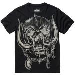 T-shirts col rond noirs en coton Motörhead à col rond Taille XL pour homme 