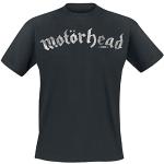 T-shirts noirs à manches courtes Motörhead à manches courtes à col rond Taille 3 XL look fashion pour homme 