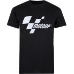 T-shirts col rond noirs en coton MotoGP à manches courtes à col rond Taille XXL look fashion pour homme 