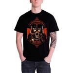 T-shirts à imprimés noirs Motörhead Taille XL look fashion pour homme 