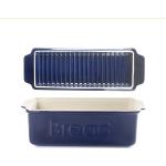 Moules à pain Ibili bleus en céramique compatibles lave-vaisselle en promo 