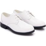 Chaussures casual Moustache blanches en cuir synthétique à bouts ronds Pointure 25 look casual 