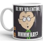 Mr Garrison Be My Valentine mmm Kay - Southpark Cadeaux, Tasse Faite À La Main, Cadeaux Southpark, Eric Cop Cartman, De Dessin Animé Des Années 90