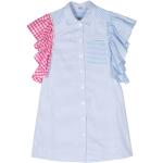 Robes à carreaux MSGM bleus clairs à carreaux à volants Taille 10 ans classiques pour fille de la boutique en ligne Miinto.fr avec livraison gratuite 
