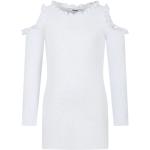 Robes à manches longues MSGM blanches en coton Taille 8 ans pour fille de la boutique en ligne Miinto.fr avec livraison gratuite 