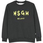 Sweatshirts MSGM gris anthracite à logo en jersey Taille 10 ans pour fille de la boutique en ligne Miinto.fr avec livraison gratuite 