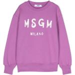 Sweatshirts MSGM violets Taille 8 ans pour fille de la boutique en ligne Miinto.fr avec livraison gratuite 