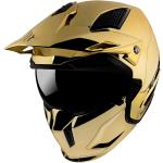 MT HELMETS Casque moto Streetfighter SV Chromed Gold M