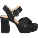 Sandales à talons Mtng noires en fibre synthétique Pointure 41 look fashion pour femme 