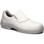 Chaussures de travail  blanches norme S2 look fashion pour homme 